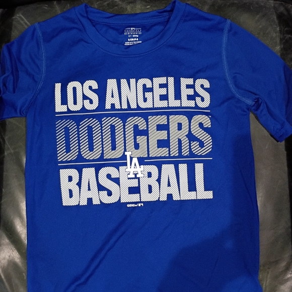 Majestic Other - Los Angeles Dodgers Kids Blue T-Shirt Size Small New